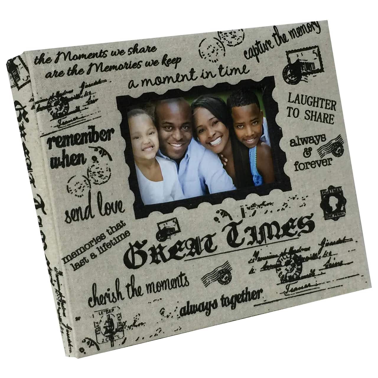 6 Pack: Linen Postal Scrapbook by Recollections®